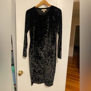 Michael Kors Crushed Velvet Dress